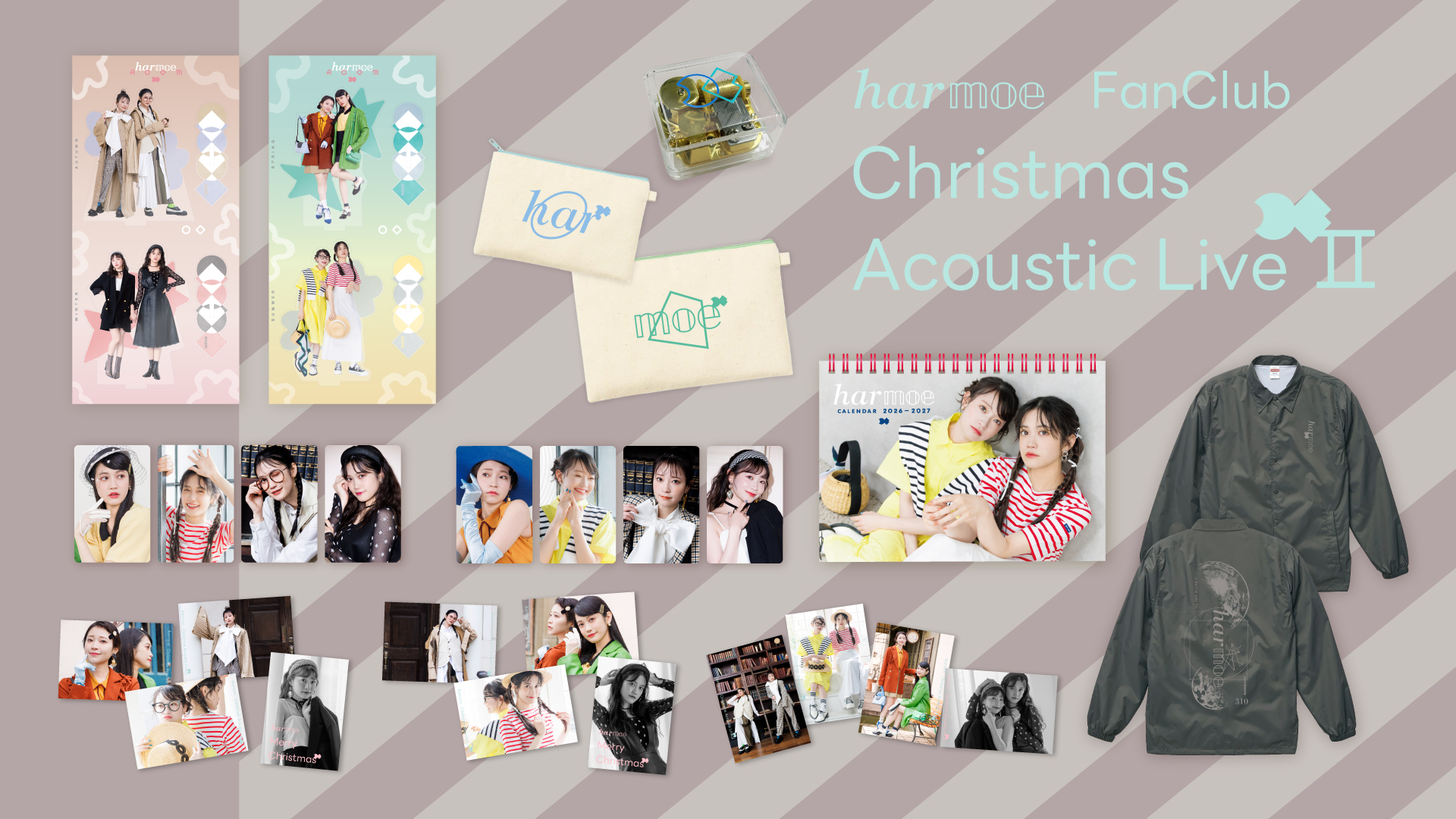 harmoe ファンクラブライブ2025 ～Christmas Acoustic Live Ⅱ～グッズ 